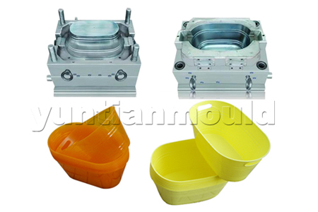 塑料桶模具1