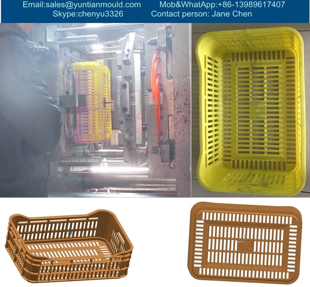 塑料板條箱模具9